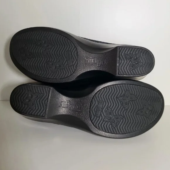 Alegria wedge clogs black iridescence EU size 36 - Picture 4 of 4